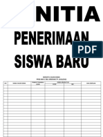 Biodata Calon Siswa