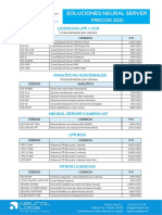 2021 Licencias y Aplicaciones Neural Server - Integradores Usd