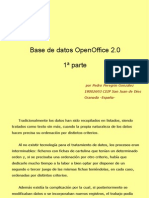Base Datos OpenOffice Primera Parte