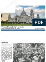 Colonial Architecture in India.: Understanding The Society and Culture. by Prof. Rohit Raul