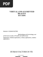 Virtual and Augmented Reality ECC4351