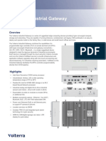 Volterra Industrial Gateway: Data Sheet