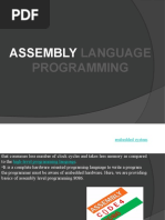 Assembly Language Proramming&Modular Programming