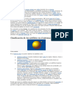 Satélites naturales y sus características