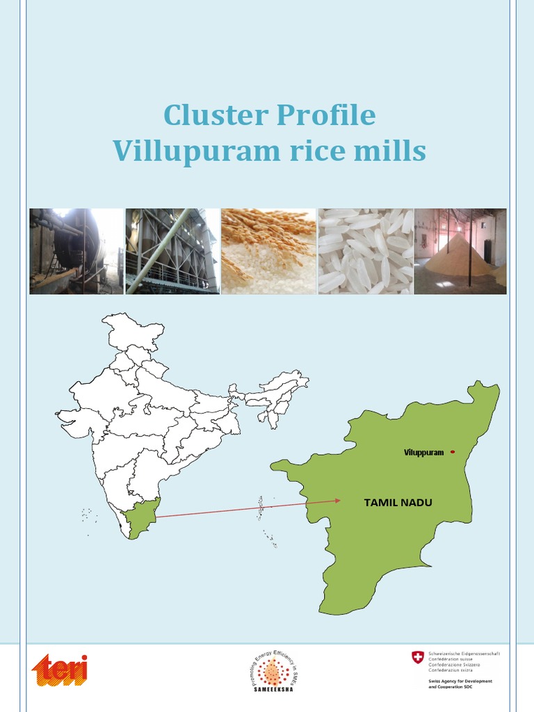 Villupuram Rice Mills Cluster Profile | PDF | Rice | Boiler
