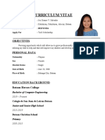 Curriculum Vitae