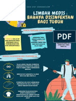 Poster Bahaya Disinfektan Disemprotkan Ke Tubuh