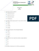 REVIEW EXAM Chemistry Diagnostic Masteral - Docx BLUE