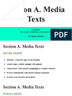 Section A. Media Texts