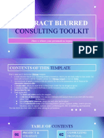 Abstract Blurred Consulting Toolkit by Slidesgo