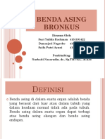 Clinical Science Session Bronkoesofogologi Benda Asing Bronkus Lxi-A