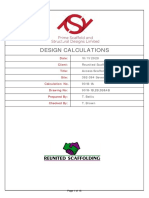 Design Calculations: Date: Client