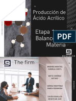 Presentación 1 Balance de Materia