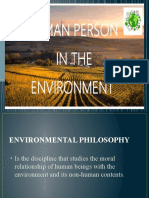 Environmental Philosophy Insights
