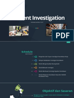 Materi Accident Investigation Indraloka Gusthia