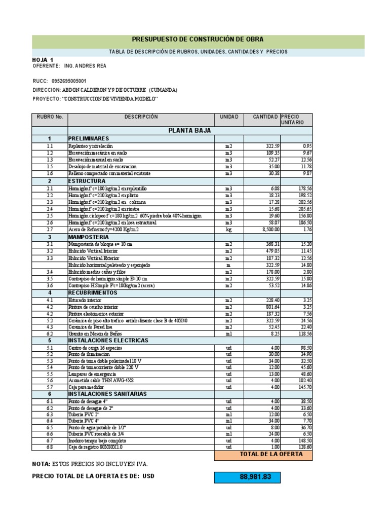 presupuesto-vivienda-modelo-descargar-gratis-pdf-hormig-n