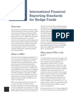 International Financial Reporting Standards Hedge Funds