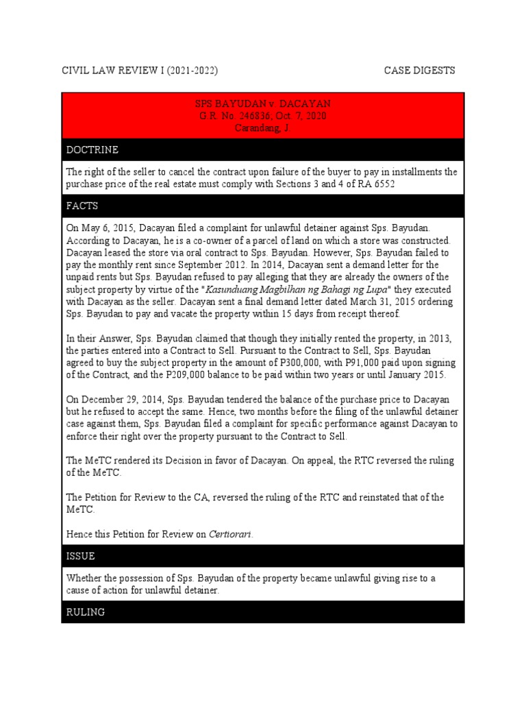 Obra Vs Padua Case Digest Format History Of Religious Intolerance In