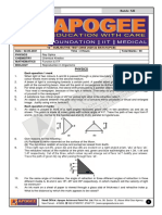 Test Paper Batch: XII