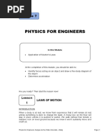 Module 6 - Laws of Motion