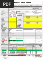 Instructions To Fill-Out The PDS