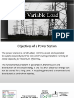 Maximizing efficiency of variable power station loads