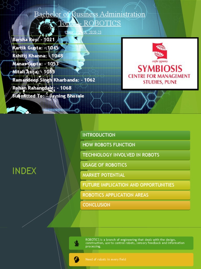 Robotics Overview and Market Insights | PDF | Robot | Robotics