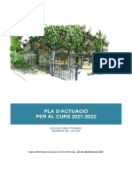 Pla D'actuació Curs 21-22 Setembre