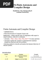 Module1 - Central Concepts of Automata