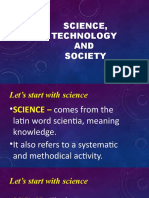 Science, Technology AND Society