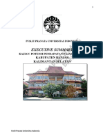 (2013) Kajian Potensi Pendapatan Asli Daerah (PAD) Kabupaten Banjar - Executive Summary (Protect)
