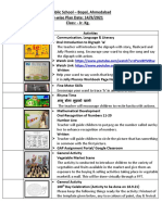 DPS Bopal Day Plan - Jr KG Digraph 'ie' Recognition Numbers 11-20