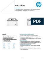HP Laserjet Pro M118Dw: HP'S Best Value For Laser Quality, Two-Sided Printing