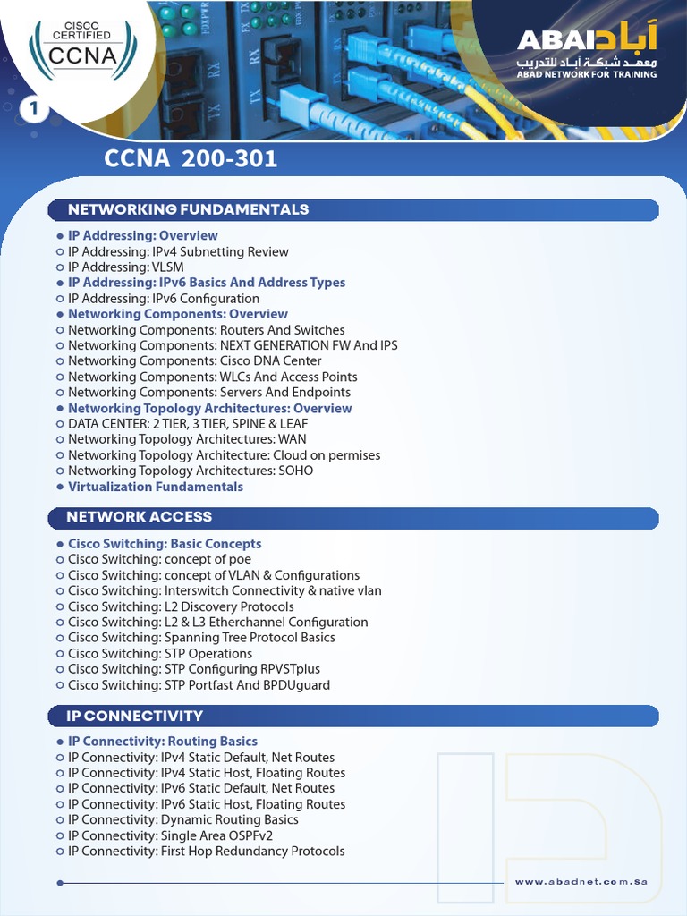 CCNA 200-301: Networking Fundamentals | PDF | Ip Address | Computer Network