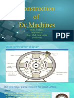 Construction of DC Machines: By, Francisco L. Bacud Jr. BSEE-3 (STEM) Submitted To, Engr. Mark Anjo Luyun (Professor)