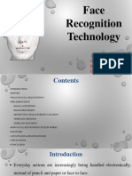 Face Recognition Technology: Presented by Sunil Kumar B. Tech 3 Year Electrical Engineering