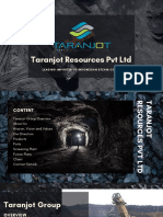 Taranjot Resources PVT LTD: Leading Importer of Indonesian Steam Coal