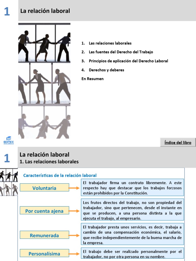 Tema 1 FOL Grado Superior | PDF | Derecho laboral | Relaciones laborales