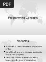 Pseudocode Cheat Sheet A4 | PDF | Method (Computer Programming ...