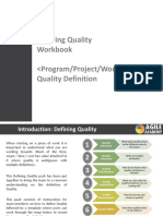 Defining Quality Workbook