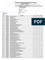 Cetak Transkrip Sementara - Portal Akademik