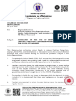 Kagawaran NG Edukasyon: OUA MEMO 00-0420-0029 Memorandum