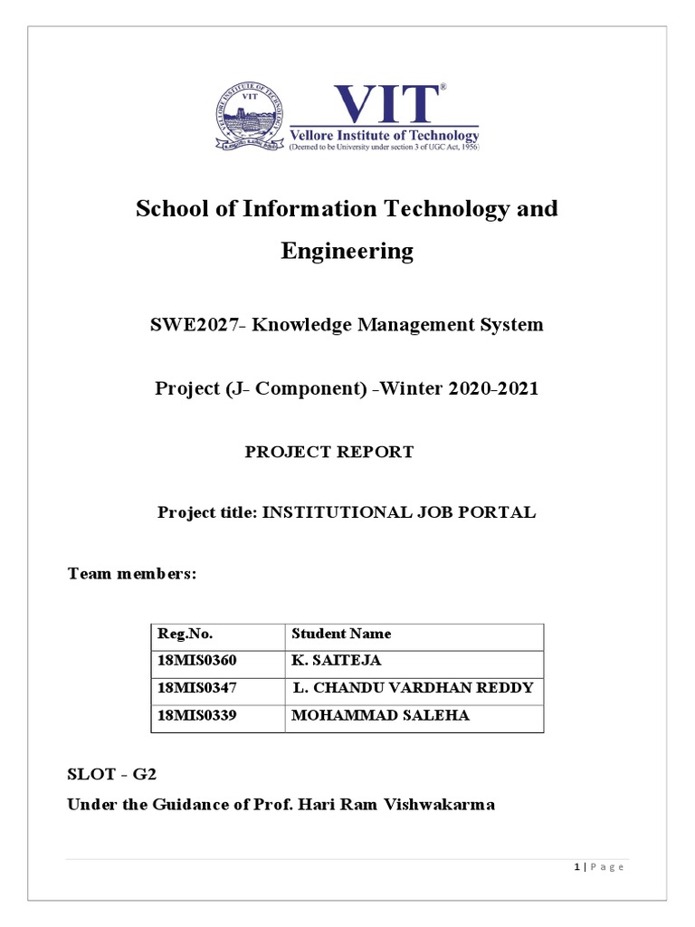 Job Portal Project | PDF | Databases | My Sql