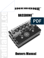 Manual Bassbone