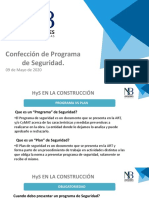 Confección de Programa de Seguridad