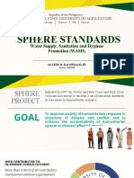 Sphere Standards: Water Supply, Sanitation and Hygiene Promotion (WASH)