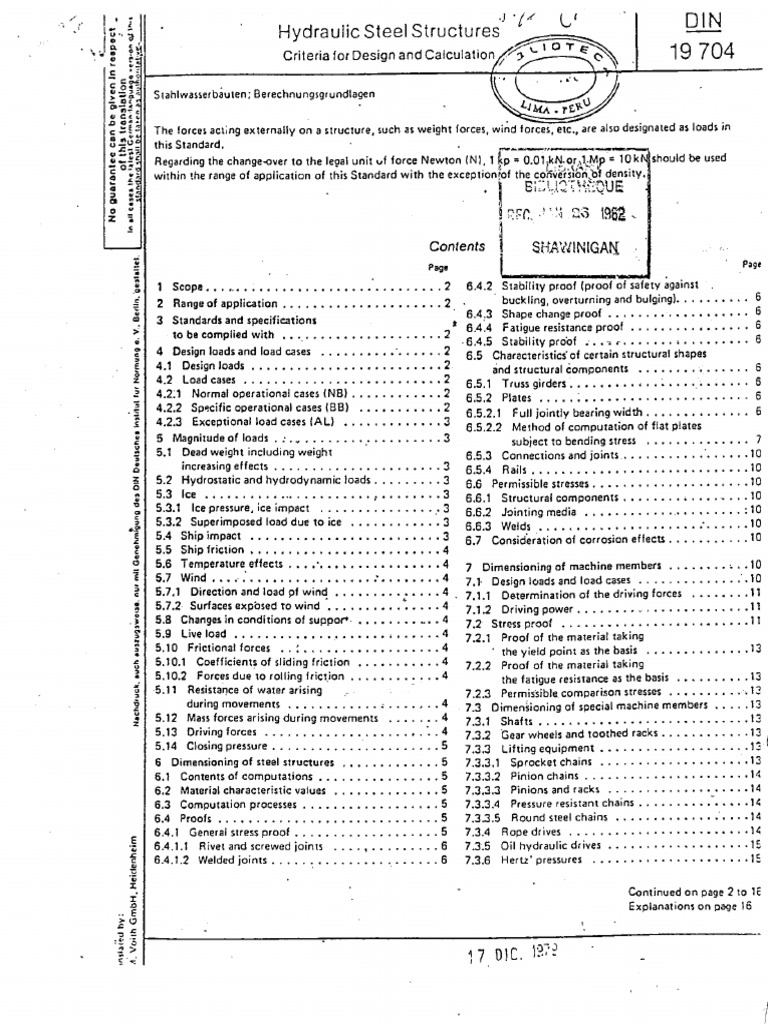 Din 19704 | PDF