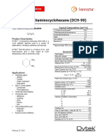 Invista Dytek DCH-99 (1,2-Diaminocyclohexane) TDS (2pp)