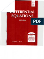 Shepley L. Ross Differential Equations