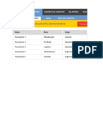 Planilha Inspeção de Segurança